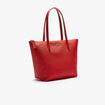 Charger l&#39;image dans la galerie, Petit sac cabas zippé L.12.12 Concept Lacoste rouge
