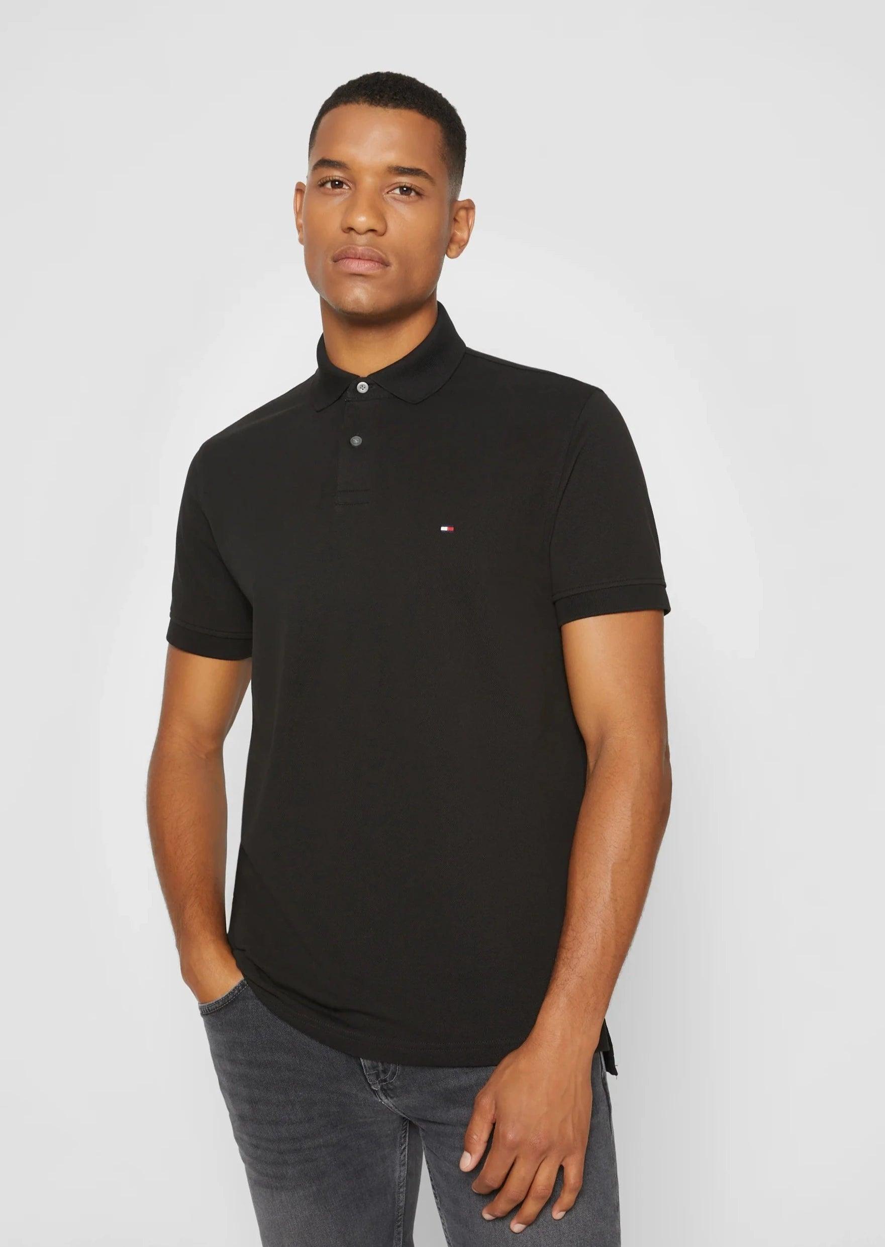 Polo Tommy Hilfiger noir - Georgespaul