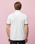 Polo Eden Park blanc en coton - Georgespaul