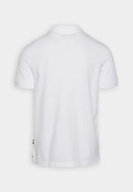 Afbeelding in Gallery-weergave laden, Polo Tommy Hilfiger blanc en coton bio pour homme I Georgespaul

