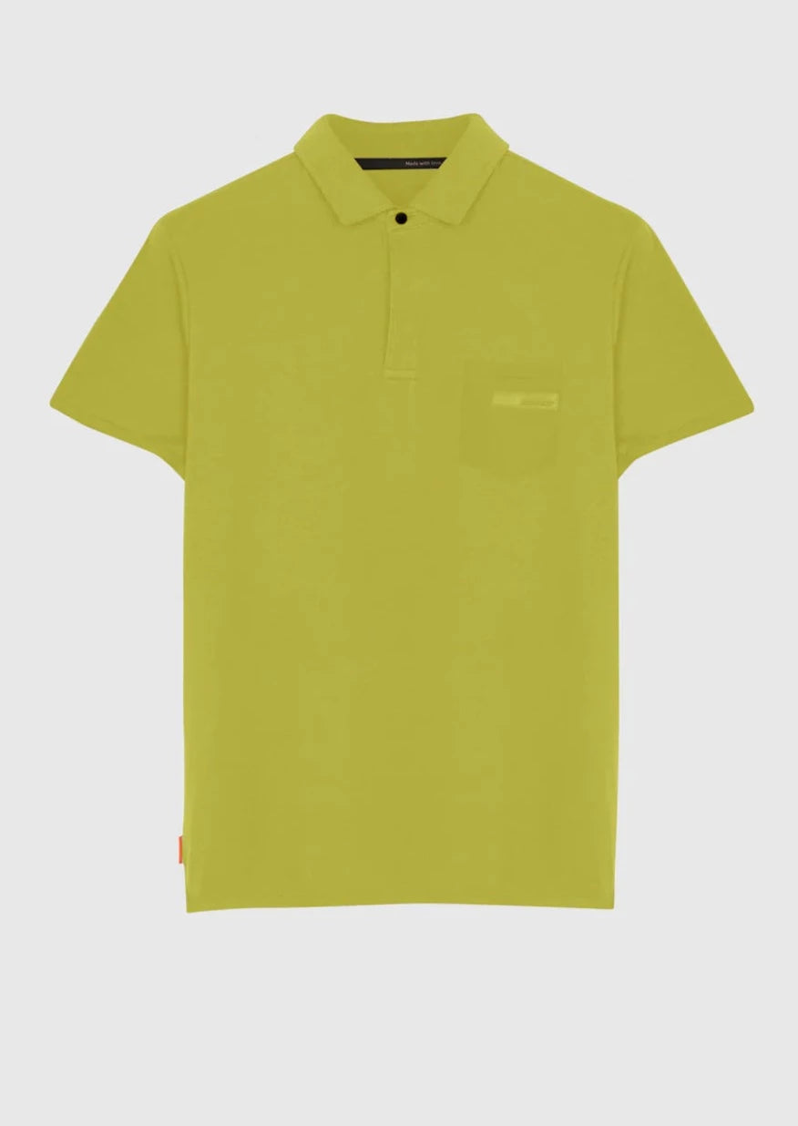 Polo poche plaquée pour homme RRD vert | Georgespaul