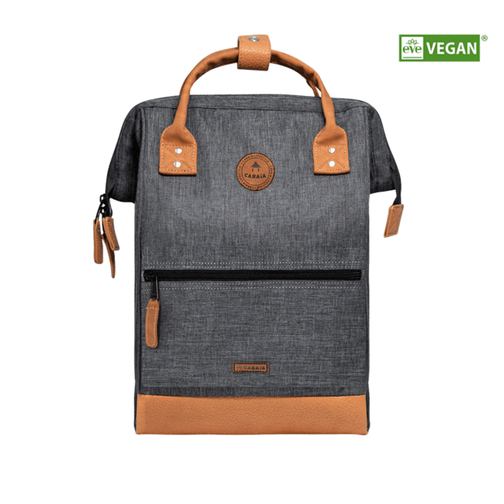 Sac à dos Cabaïa gris anthracite et poches interchangeables - Georgespaul