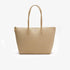 Sac cabas zippé L.12.12 Lacoste beige - Georgespaul