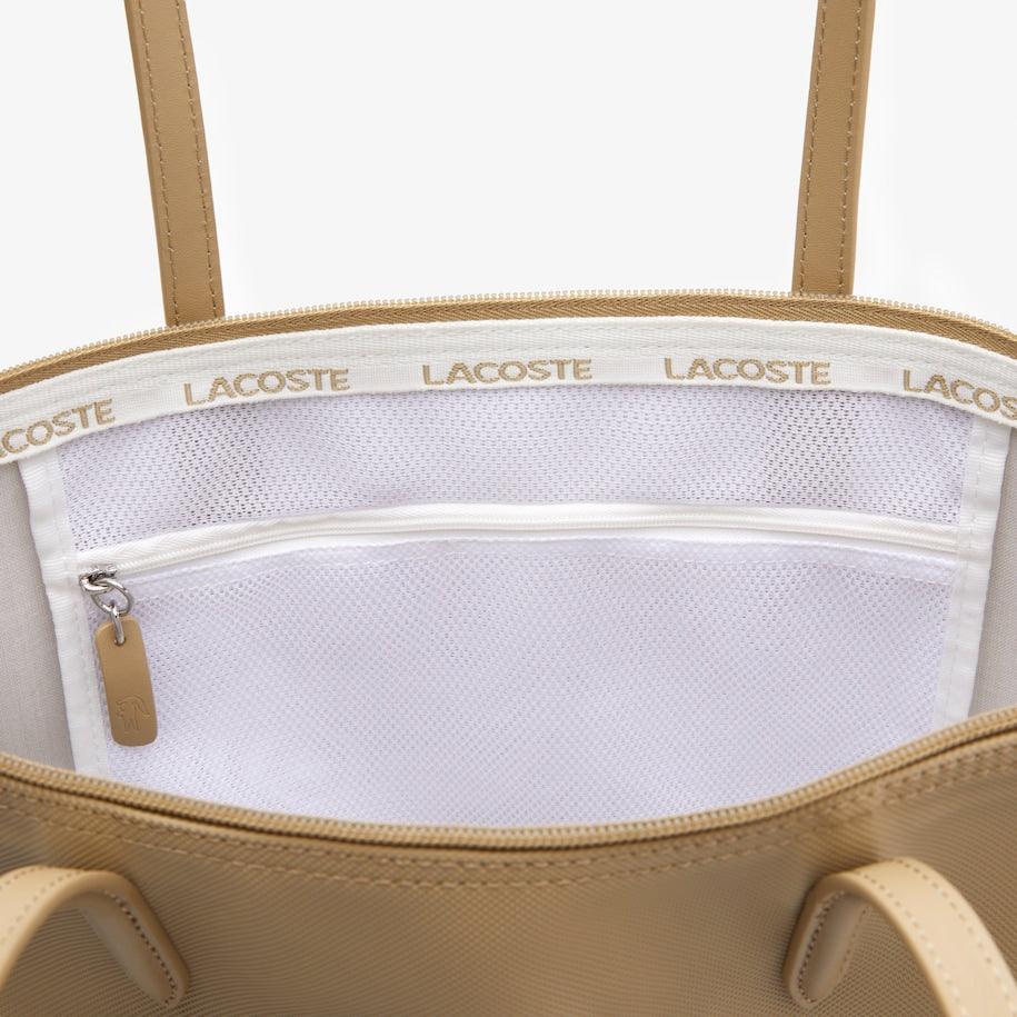 Sac cabas zippé L.12.12 Lacoste beige - Georgespaul