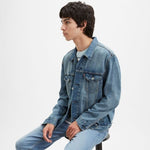 Afbeelding in Gallery-weergave laden, Veste en jeans Levi&#39;s® bleu clair coton
