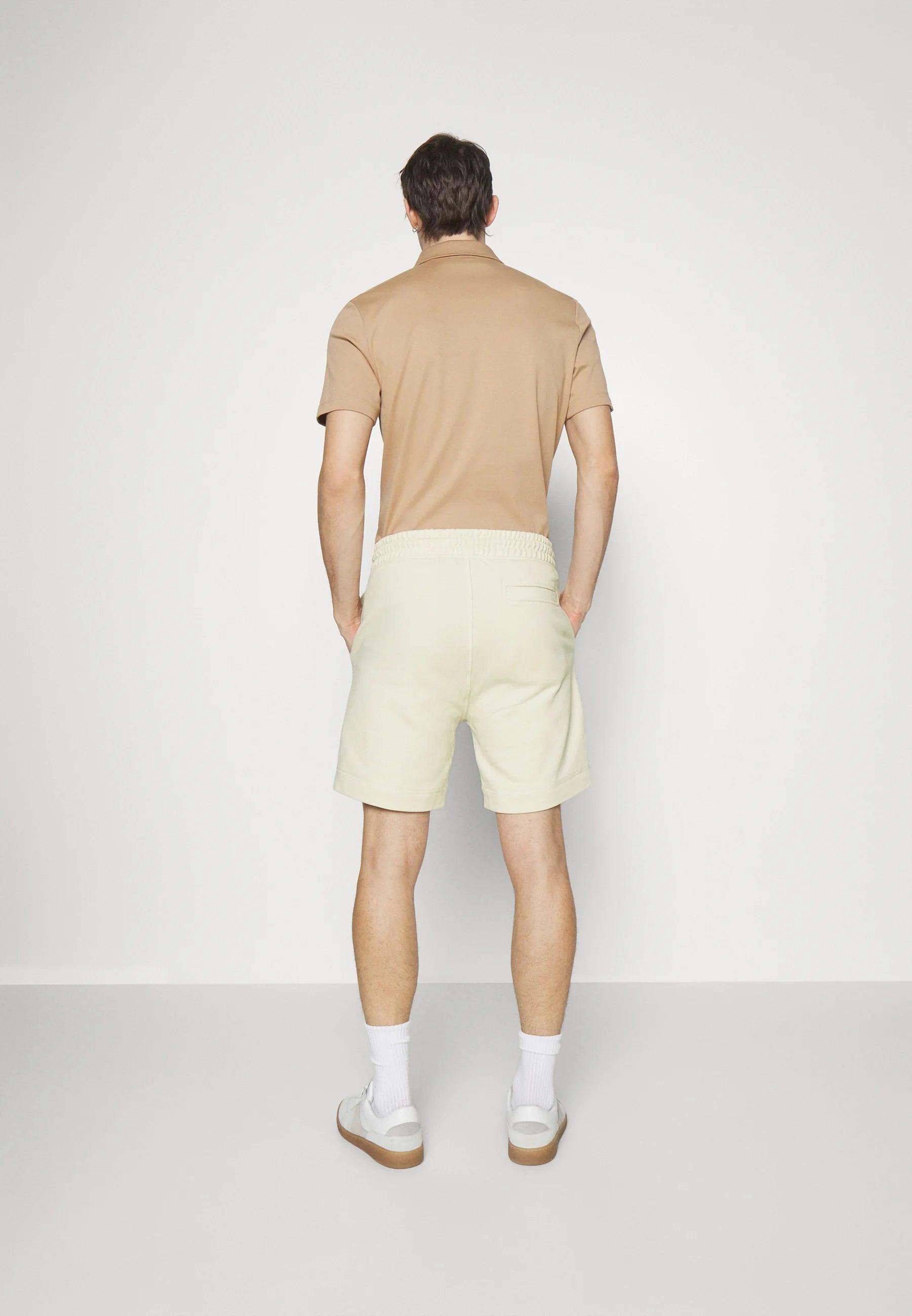 Short BOSS beige en molleton de coton - Georgespaul