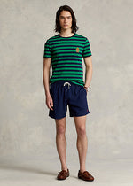 Laden Sie das Bild in den Galerie-Viewer, Short de bain homme Ralph Lauren marine en polyester recyclé | Georgespaul
