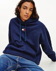 Sweat à capuche Tommy Jeans marine - Georgespaul