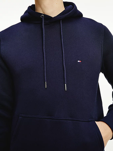 Sweat à capuche drapeau brodé Tommy Hilfiger marine