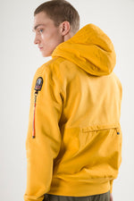Afbeelding in Gallery-weergave laden, Sweat à capuche pour homme Parajumpers jaune 
