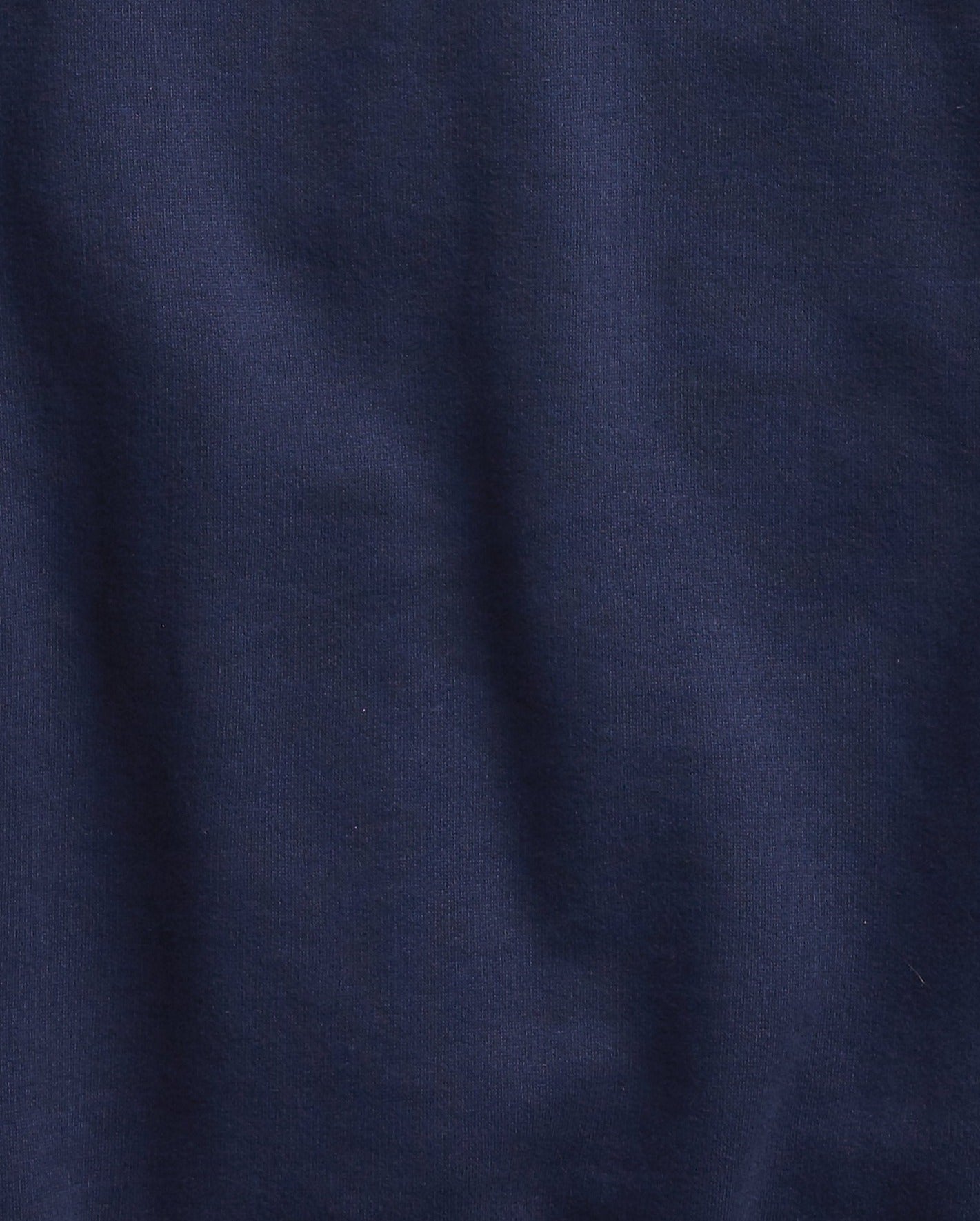 Sweat col rond homme Ralph Lauren marine en molleton de coton | Georgespaul