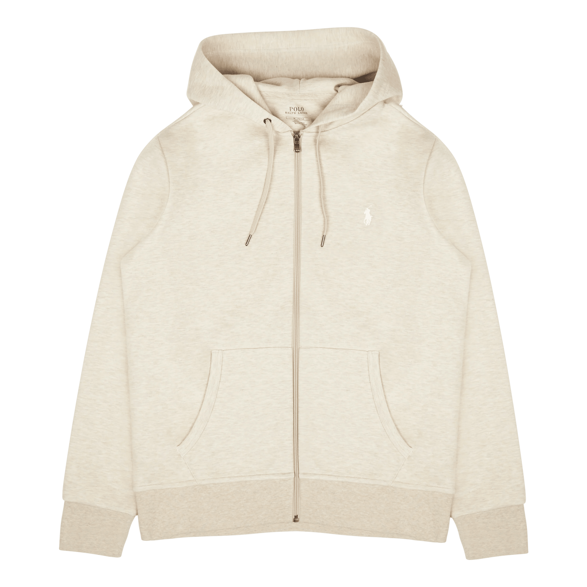 Sweat zippé à capuche Ralph Lauren beige - Georgespaul