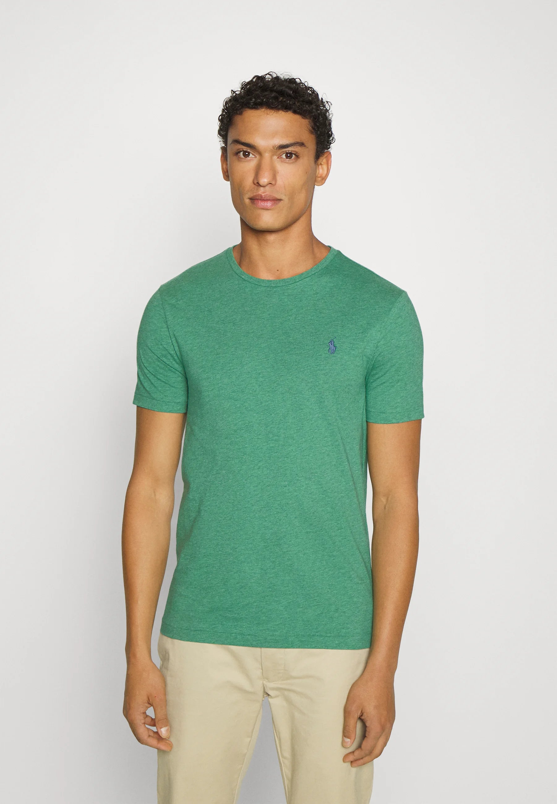 T-Shirt Ralph Lauren vert en coton | Georgespaul