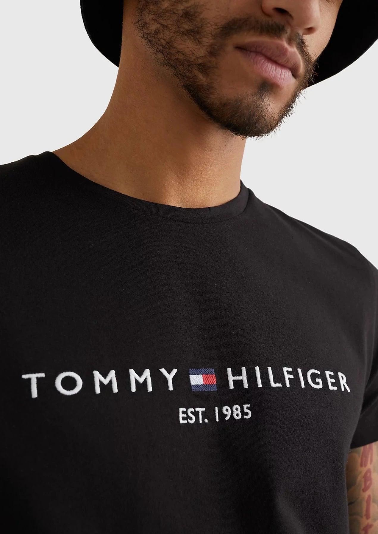 T-Shirt Tommy Hilfiger noir - Georgespaul