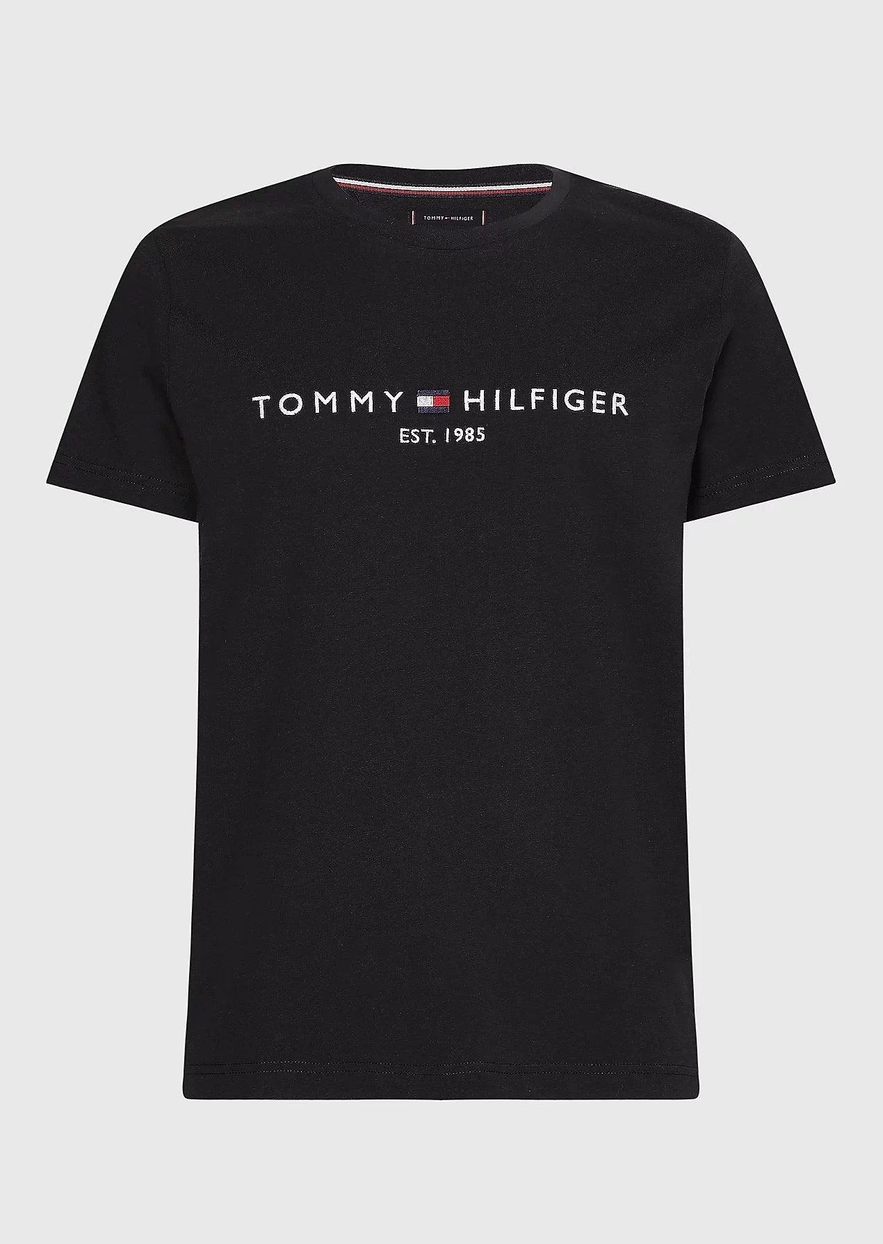 T-Shirt Tommy Hilfiger noir - Georgespaul