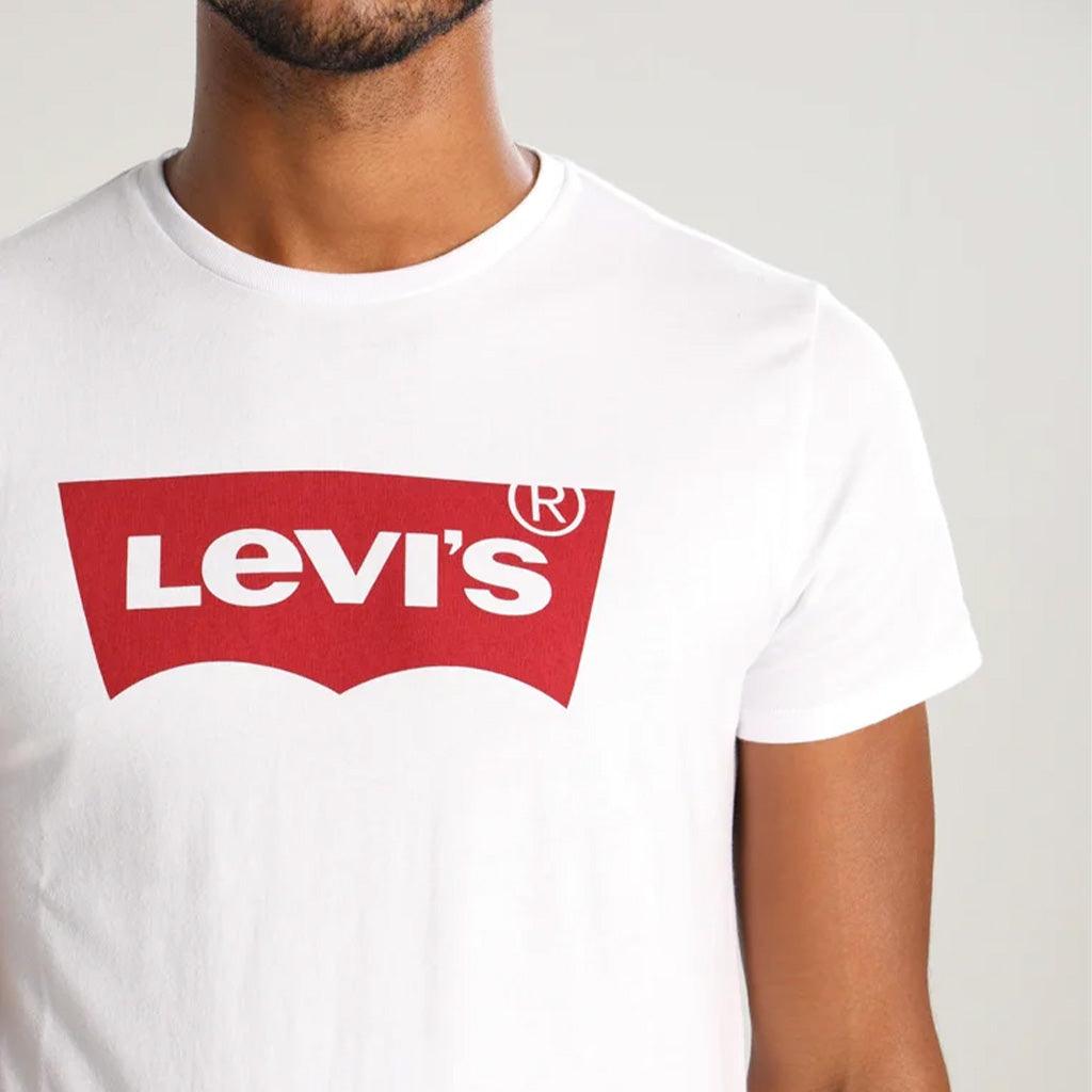 T-Shirt grand logo Levi's® blanc - Georgespaul