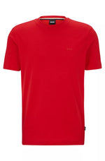 Charger l&#39;image dans la galerie, T-Shirt homme BOSS rouge en jersey | Georgespaul
