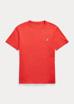 Afbeelding in Gallery-weergave laden, T-Shirt homme Ralph Lauren ajusté orange en jersey | Georgespaul
