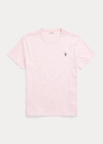 Laden Sie das Bild in den Galerie-Viewer, T-Shirt homme Ralph Lauren ajusté rose clair en jersey | Georgespaul
