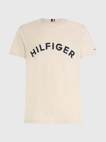 Laden Sie das Bild in den Galerie-Viewer, T-Shirt Tommy Hilfiger beige en coton bio pour homme I Georgespaul
