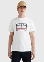 Laden Sie das Bild in den Galerie-Viewer, T-Shirt Tommy Hilfiger blanc pour homme | Georgespaul
