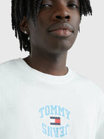 Laden Sie das Bild in den Galerie-Viewer, T-Shirt logo Tommy Jeans bleu clair pour homme I Georgespaul
