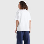 Charger l&#39;image dans la galerie, T-Shirt logo vertical Tommy Jeans blanc I Georgespaul

