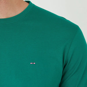 T-shirt homme Eden Park vert en coton | Georgespaul