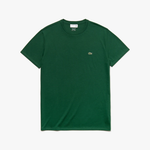 Afbeelding in Gallery-weergave laden, T-shirt Lacoste vert foncé en coton pima
