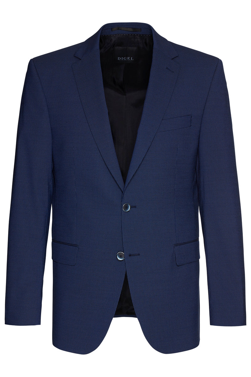 Veste de costume Damian Digel droite bleue pour homme | Georgespaul