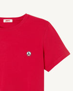 Afbeelding in Gallery-weergave laden, T-shirt JOTT rouge en coton pour homme I Georgespaul
