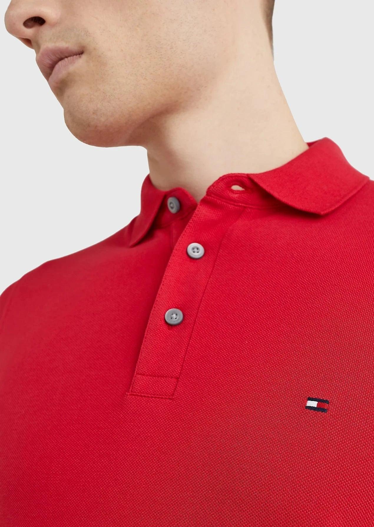 Polo Tommy Hilfiger rouge - Georgespaul