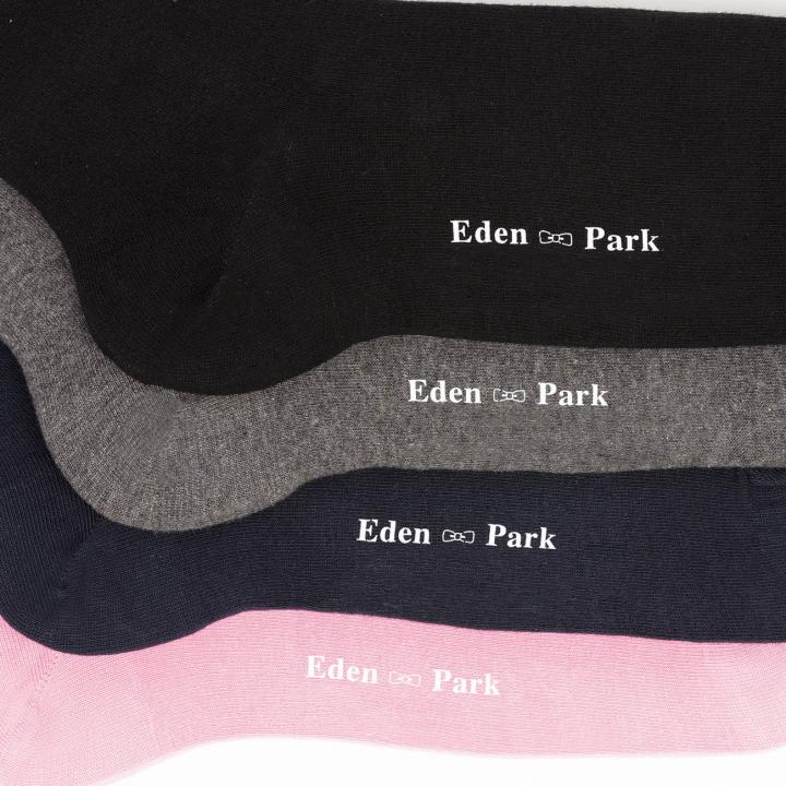 Coffret 4 paires de chaussettes homme Eden Park rose | Georgespaul